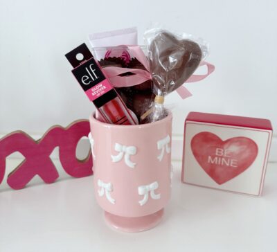 Erin House's mini BRRR basket for Valentine's Day