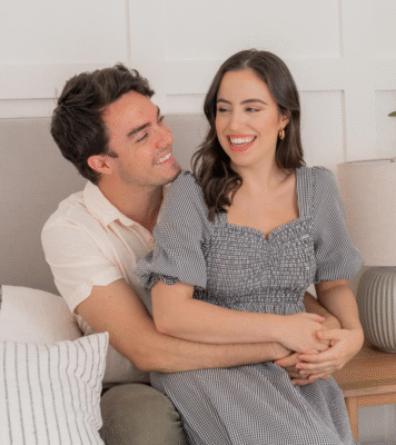 Home renovation and decor creators Carol and Ale de Mauro